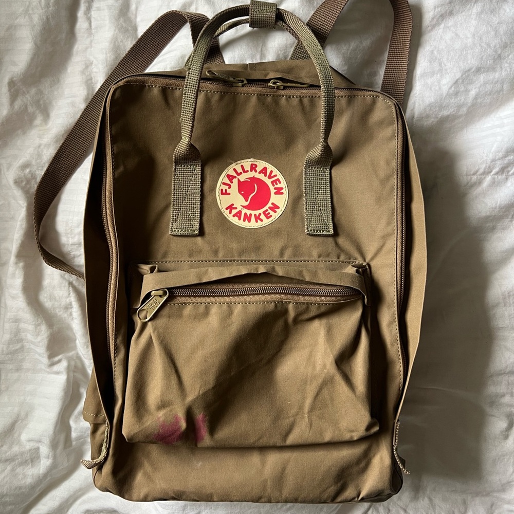 Fjallraven Kånken Tan Backpack